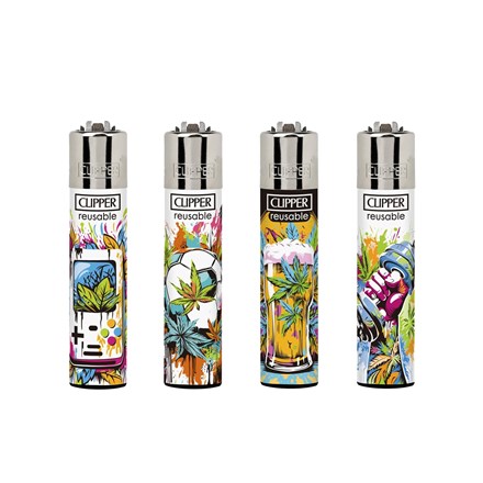 CLIPPER PRINTED FLINT - WEED LIFE -