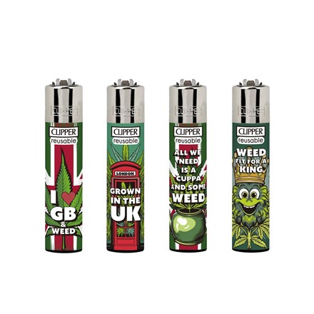 CLIPPER PRINTED FLINT - UK WEED -