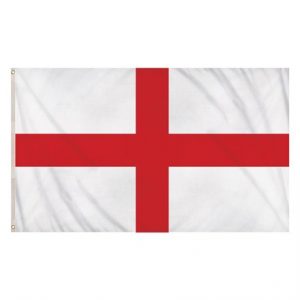 ENGLAND ST GEORGE'S CROSS FLAG (5FT X 3FT)