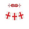 ST GEORGE FLAG BUNTING 4M (11 FLAGS)