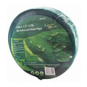 GREEN BLADE - 15M 1/2" REINFORCED HOSE PIPE