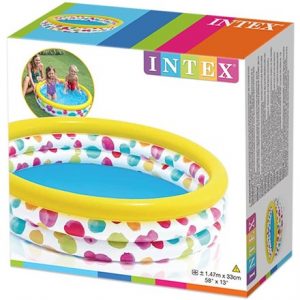 INTEX - RAINBOW OMBRE POOL 58"X13" 58439NP