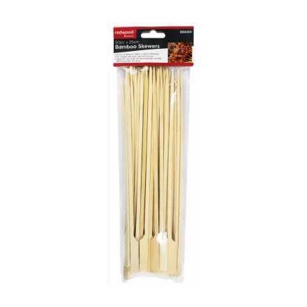 50PC BAMBOO SKEWERS 25CM