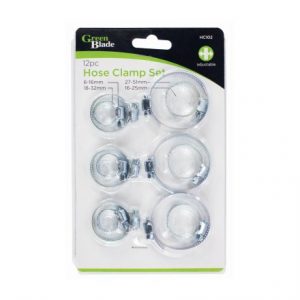 GREEN BLADE - 12PC HOSE CLAMP SET