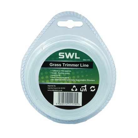 SWL - GRASS TRIMMER LINE 1.65MM X 15M