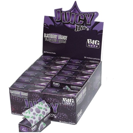 JUICY JAY PAPER ROLLS BLACKBERRY BRANDY -