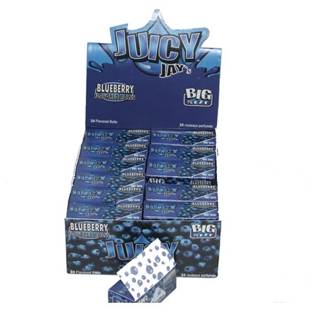 JUICY JAY PAPER ROLLS BLUEBERRY -