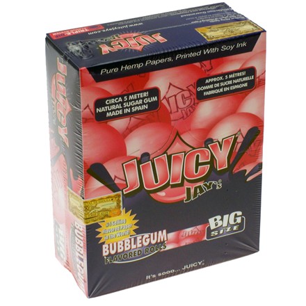 JUICY JAY PAPER ROLLS BUBBLE GUM -