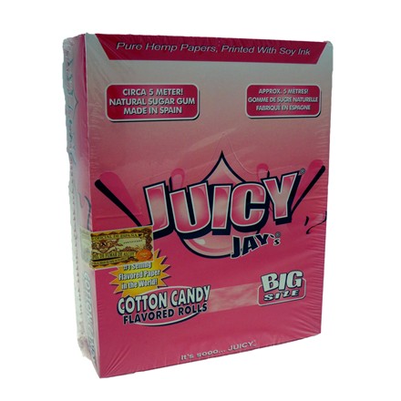 JUICY JAY PAPER ROLLS COTTON CANDY -