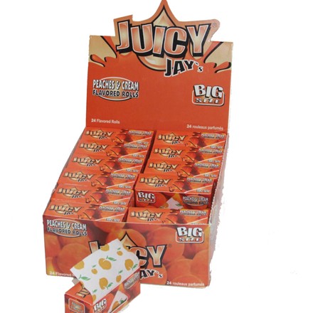 JUICY JAY PAPER ROLLS PEACH & CREAM -