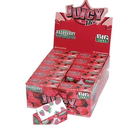 JUICY JAY PAPER ROLLS RASPBERRY -
