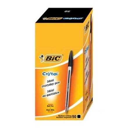 BIC - BLACK PENS -