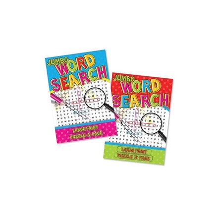JUMBO WORD SEARCH - LARGE PRINT