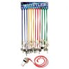 METAL WHISTLE WITH CORD -
