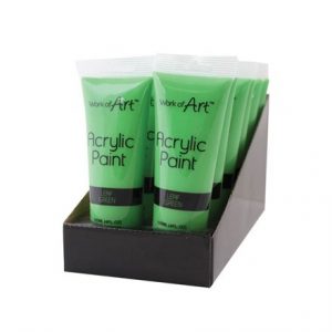 WORK OF ART - GREEN ACRYLIC PAINT - 120ML