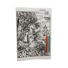 MEDIUM COLOURING BOARD - FANTASY UNICORN
