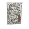 MEDIUM COLOURING BOARD - LAUGHING RABBIT