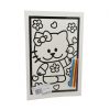 MEDIUM COLOURING BOARD - KITTY CAT 1