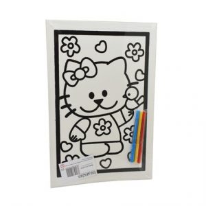MEDIUM COLOURING BOARD - KITTY CAT 1