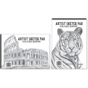 SQUIGGLE - WIREBOUND ARTIST SKETCH PAD - A4