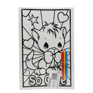 MEDIUM COLOURING BOARD - SO CUTE!