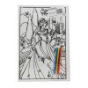 MEDIUM COLOURING BOARD - PRINCESS FLOWERS
