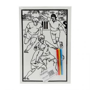 MEDIUM COLOURING BOARD - FOOTBALL 1