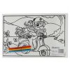 MEDIUM COLOURING BOARD - PONY SCOOTER