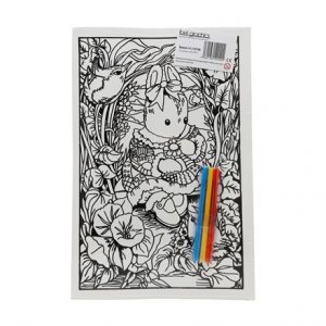 MEDIUM COLOURING BOARD - LITTLE RABBIT