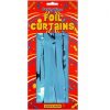 FOIL DOOR CURTAIN BABY BLUE