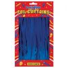 FOIL DOOR CURTAIN BLUE
