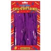 FOIL DOOR CURTAINS PURPLE