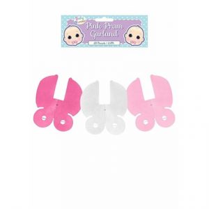 2.6M PINK PRAM GARLAND