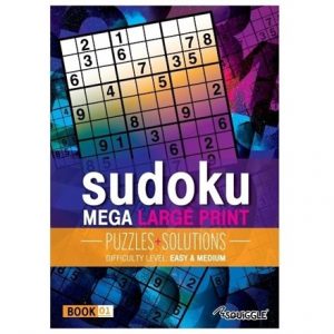 MEGA LARGE PRINT MODERN SUDOKU - BOOK 1