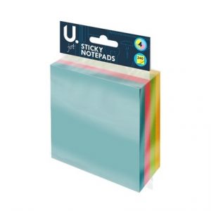 U.JOT - 240 STICKY NOTEPADS -
