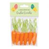 6 EASTER CARROT DECORATIONS