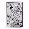 MEDIUM COLOURING BOARD - HEROES 1