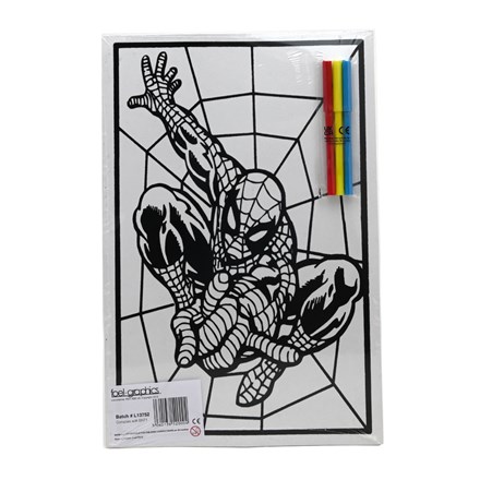 MEDIUM COLOURING BOARD - SPIDER