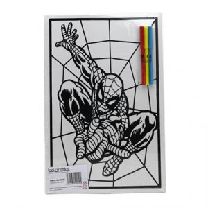 MEDIUM COLOURING BOARD - SPIDER