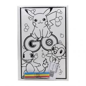 MEDIUM COLOURING BOARD - POCKET MONSTERS