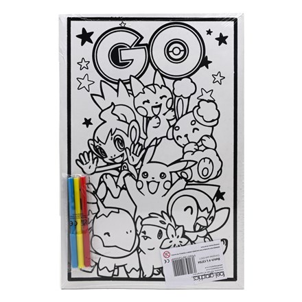 MEDIUM COLOURING BOARD - POCKET MONSTERS 2