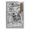 MEDIUM COLOURING BOARD - SISTERS