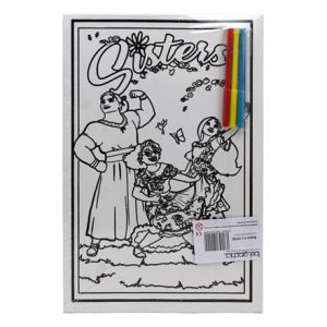 MEDIUM COLOURING BOARD - SISTERS