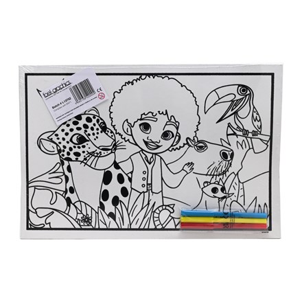 MEDIUM COLOURING BOARD - ANIMALS