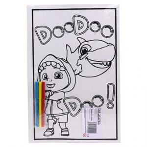 MEDIUM COLOURING BOARD - CM SHARK