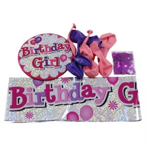 GIRL BIRTHDAY PARTY PACK