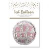 HAPPY BIRTHDAY FEMALE FOIL BALLOON 18"/45.7CM