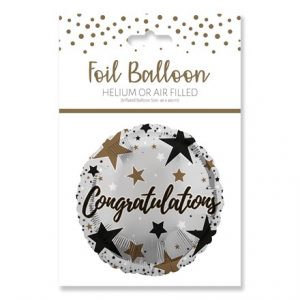 CONGRATULATIONS FOIL BALLOON 18"/45.7CM