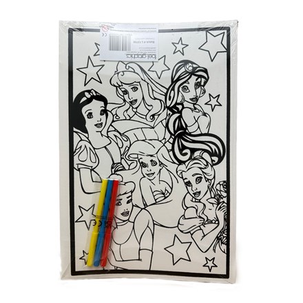 MEDIUM COLOURING BOARD - PRINCESS 6