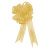 GOLD ORGANZA PULL BOW